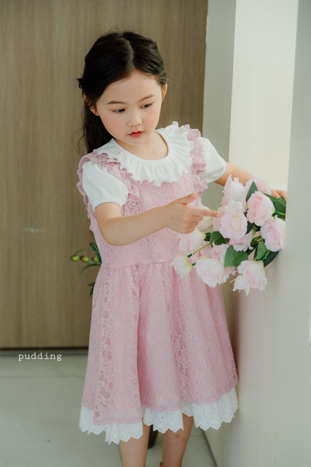 Pudding - Korean Children Fashion - #toddlerclothing - Ribbon Tee - 10