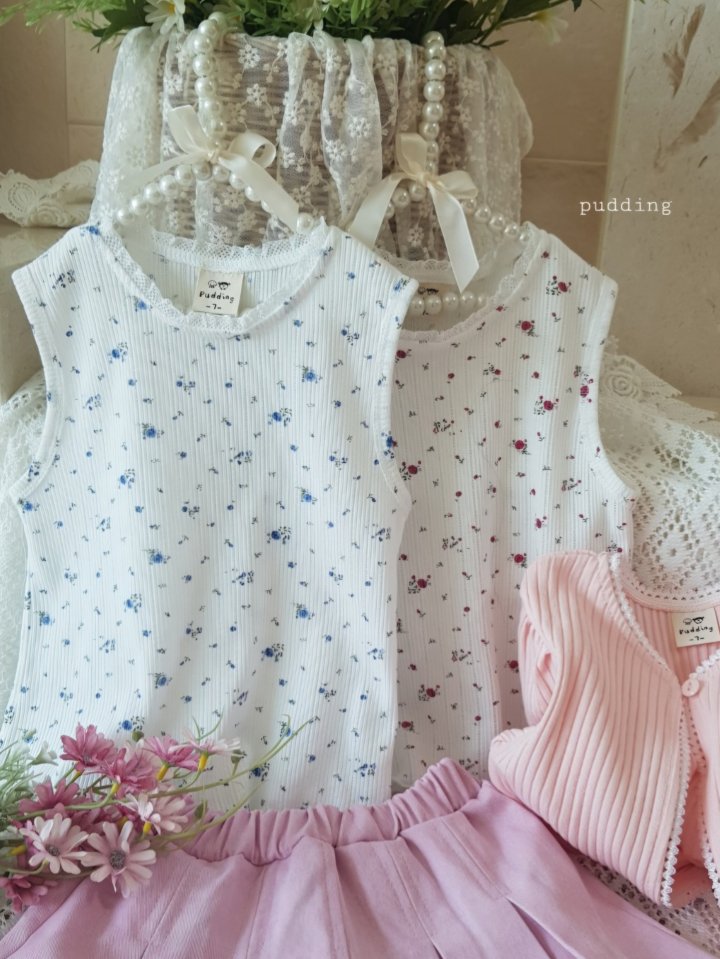 Pudding - Korean Children Fashion - #toddlerclothing - Sleeveless Tee - 9