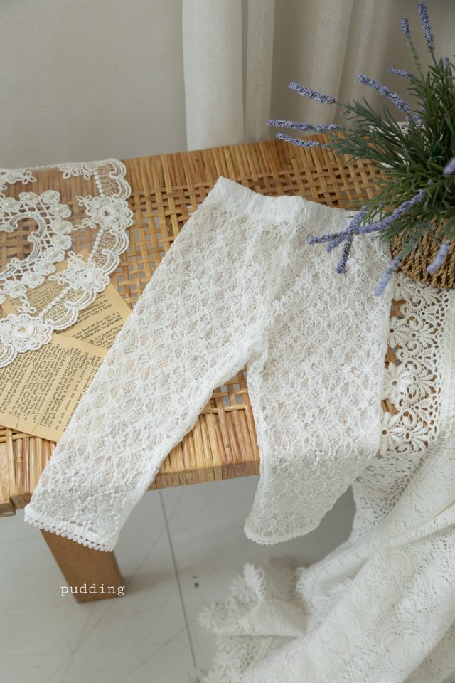 Pudding - Korean Children Fashion - #toddlerclothing - Mesh Leggings - 7