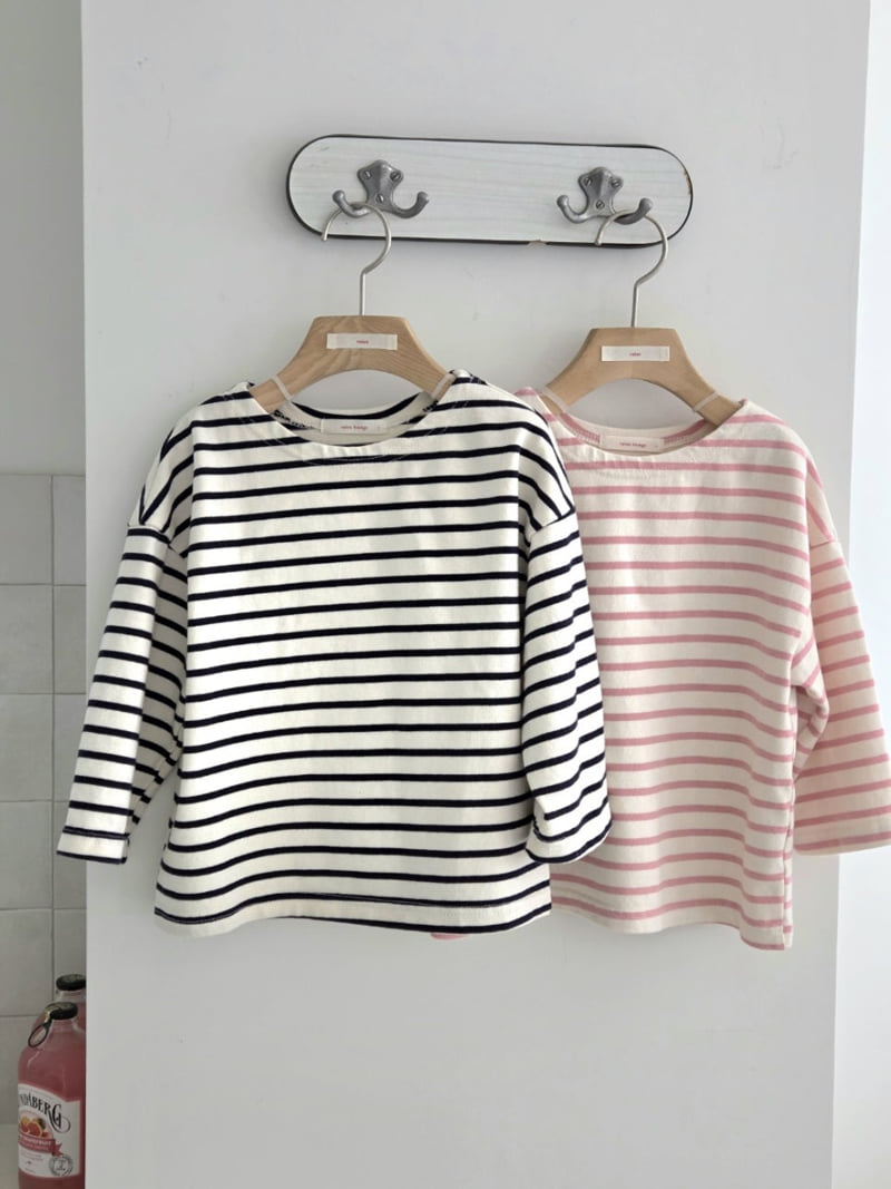 Raleelounge - Korean Children Fashion - #prettylittlegirls - Stripe Tee - 4