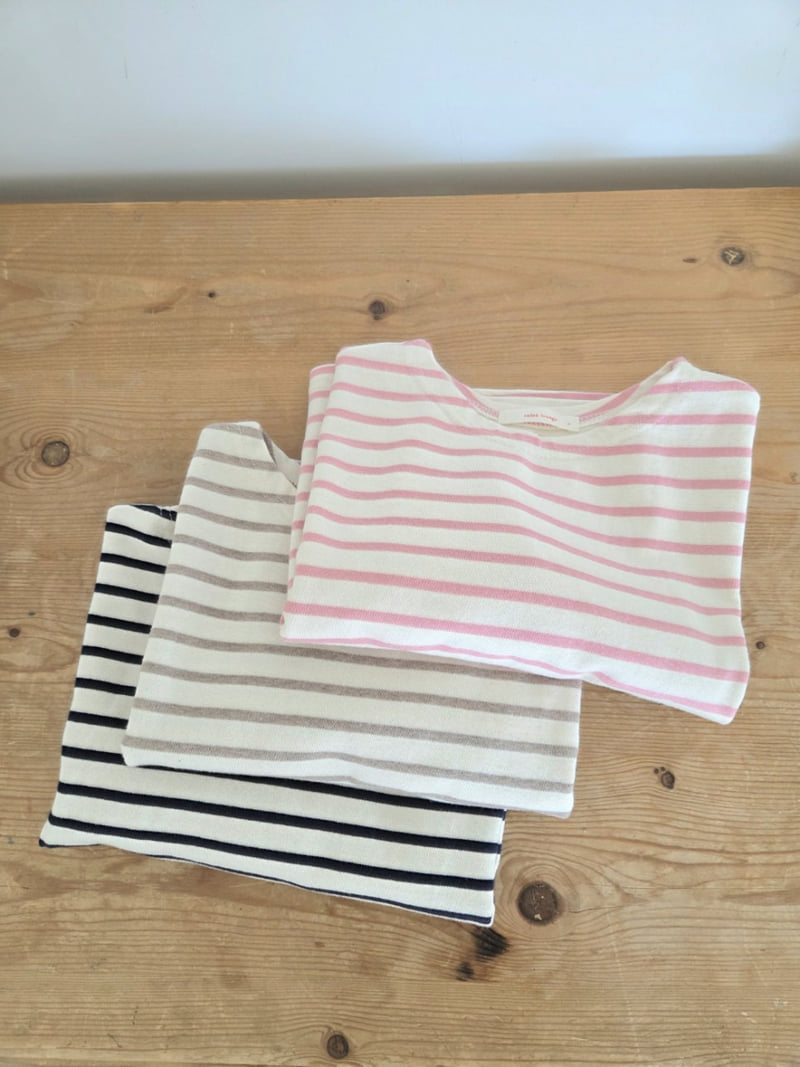 Raleelounge - Korean Children Fashion - #childofig - Stripe Tee - 5