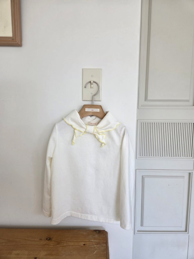Raleelounge - Korean Children Fashion - #childofig - Ribbon Raglan Tee