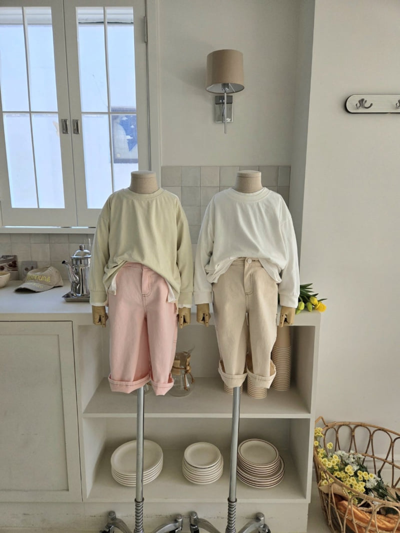 Raleelounge - Korean Children Fashion - #childofig - Cotton Span Pants