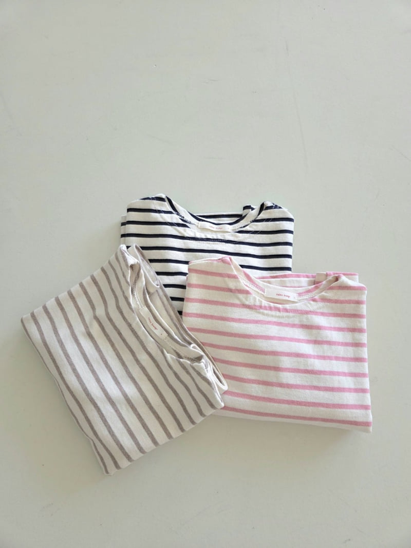 Raleelounge - Korean Children Fashion - #designkidswear - Stripe Tee - 7