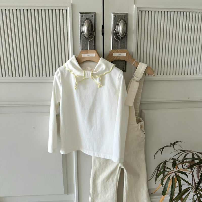 Raleelounge - Korean Children Fashion - #designkidswear - Ribbon Raglan Tee - 3
