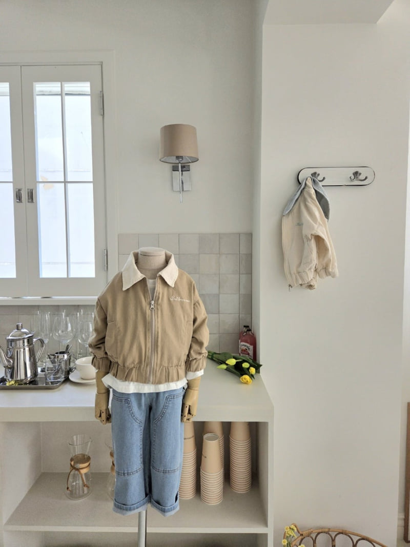 Raleelounge - Korean Children Fashion - #discoveringself - Carpenter Span Pants - 2
