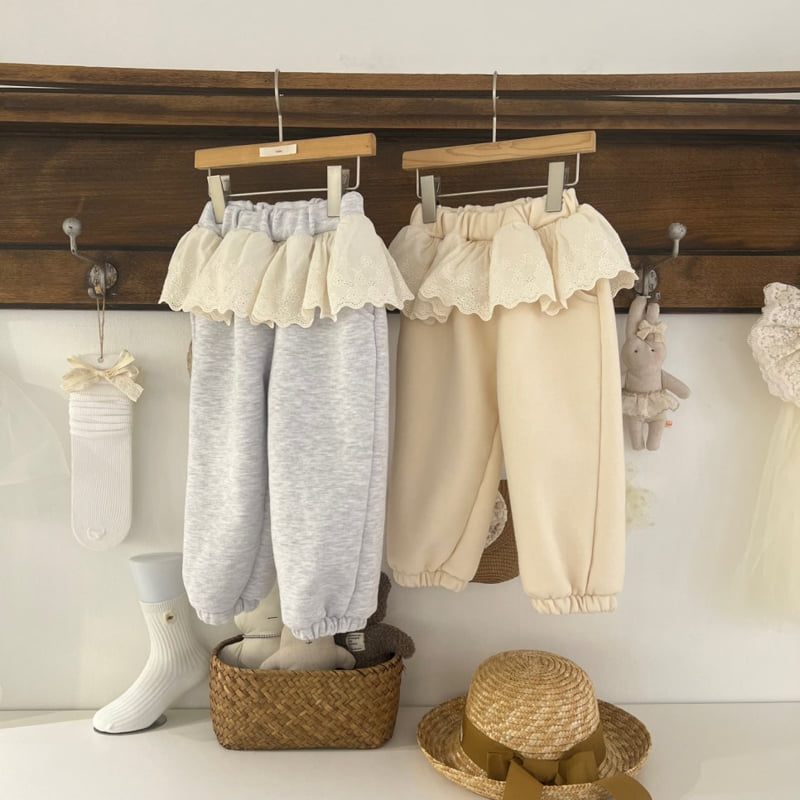 Raleelounge - Korean Children Fashion - #discoveringself - Lace Pants - 4
