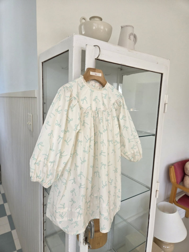 Raleelounge - Korean Children Fashion - #magicofchildhood - Ribbon One-piece - 6