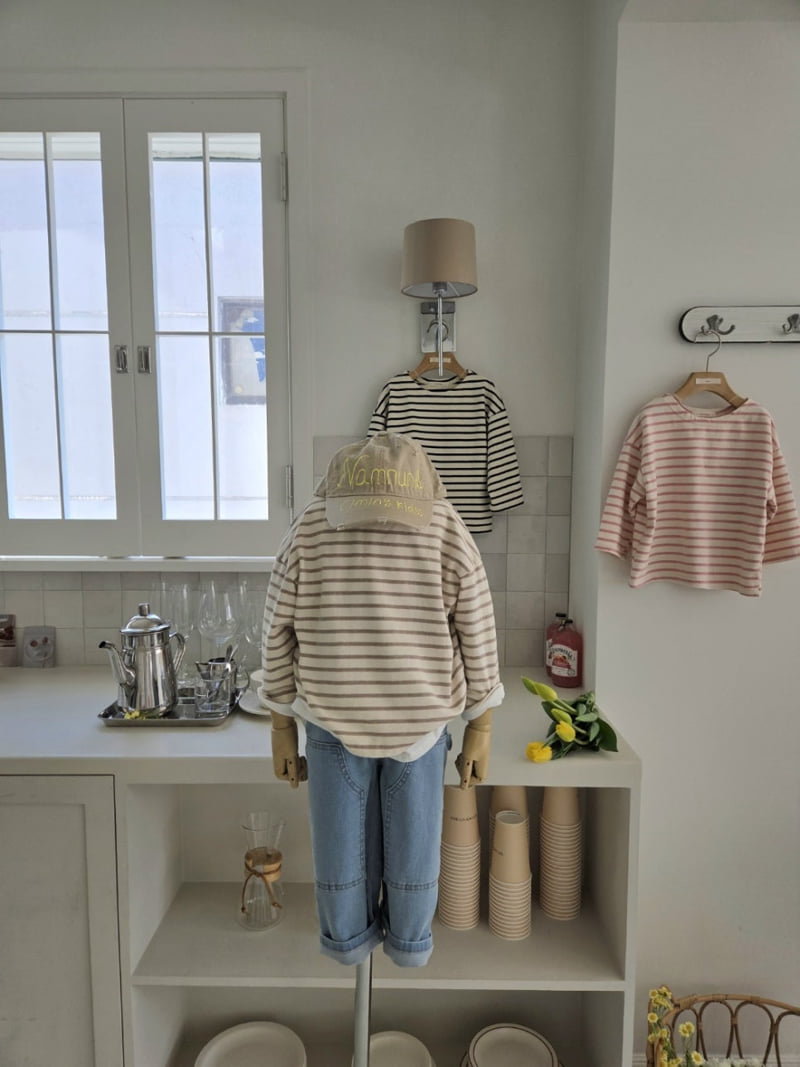 Raleelounge - Korean Children Fashion - #minifashionista - Stripe Tee - 2