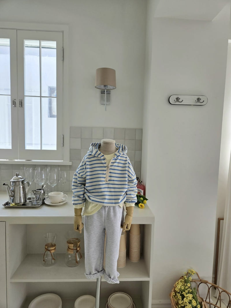 Raleelounge - Korean Children Fashion - #minifashionista - Half Open Hoodie - 5