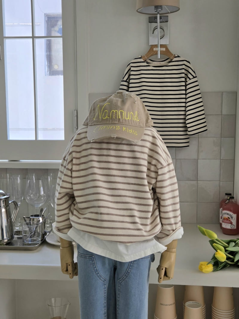 Raleelounge - Korean Children Fashion - #prettylittlegirls - Stripe Tee - 3