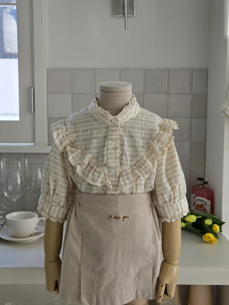 Raleelounge - Korean Children Fashion - #toddlerclothing - And Blouse - 4