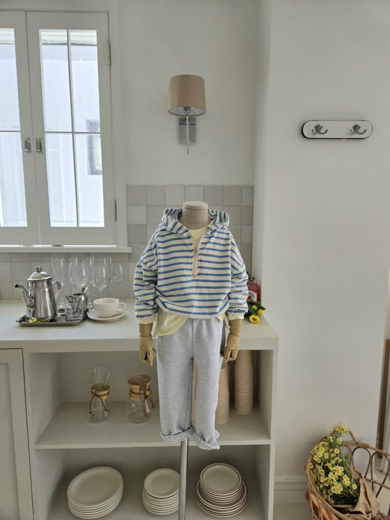 Raleelounge - Korean Children Fashion - #todddlerfashion - Half Open Hoodie - 7
