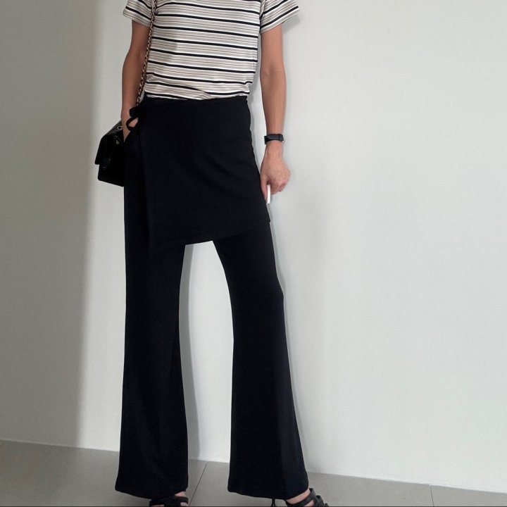 Ripple - Korean Women Fashion - #momslook - Inner Flap Pants - 2