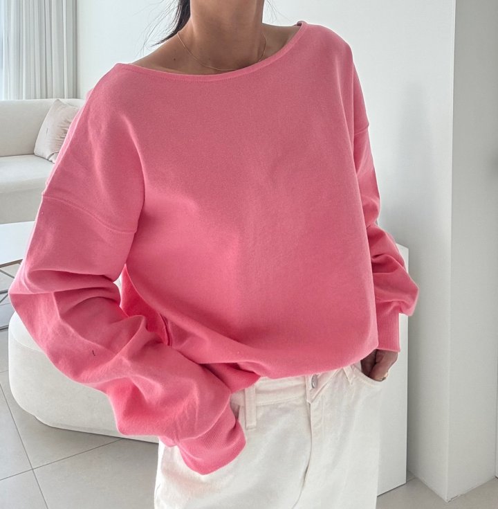 Ripple - Korean Women Fashion - #momslook - Curly Sweatshirts - 3