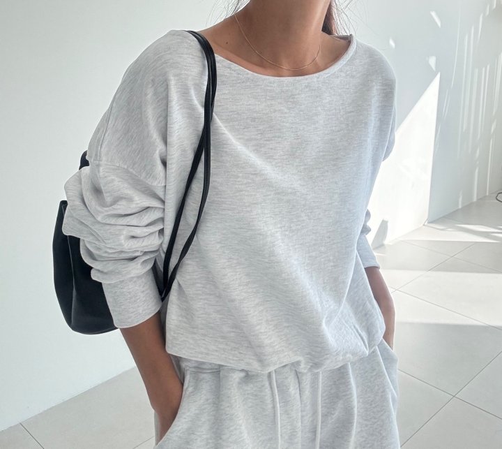 Ripple - Korean Women Fashion - #momslook - Curly Sweatshirts - 4