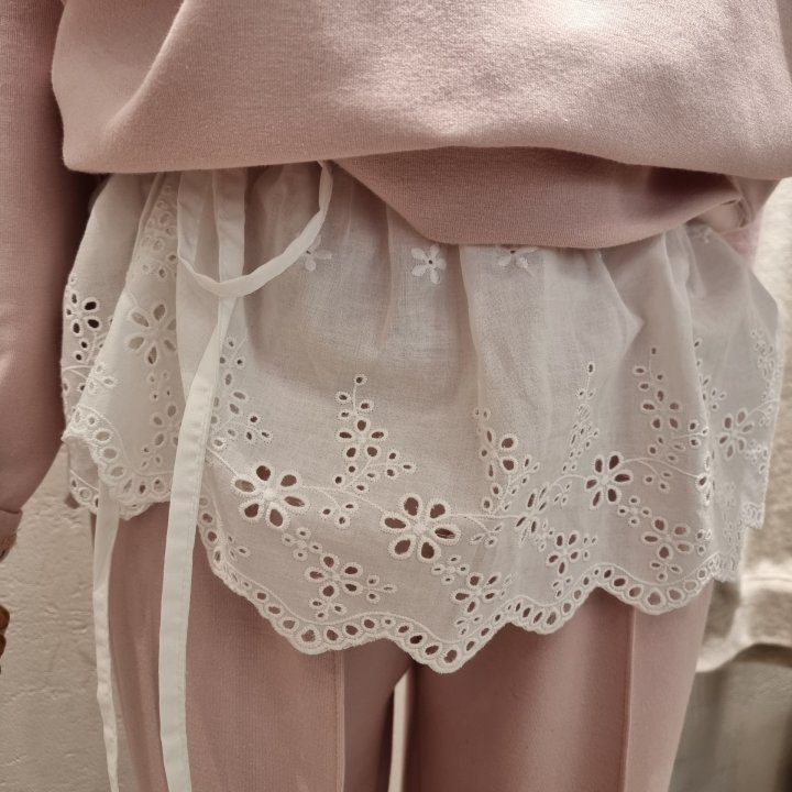 Ripple - Korean Women Fashion - #momslook - Runway Wrab Lace Skirt - 2