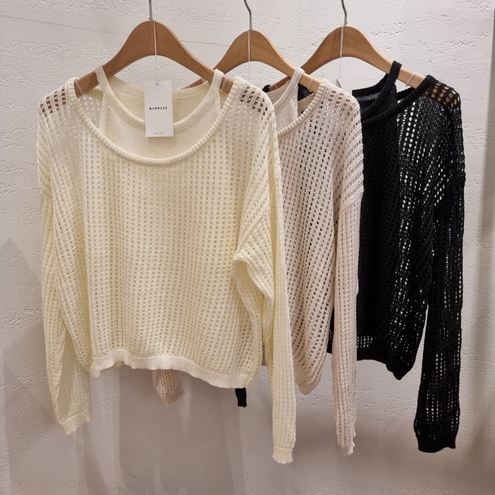 Ripple - Korean Women Fashion - #momslook - Layer Knit Set - 5