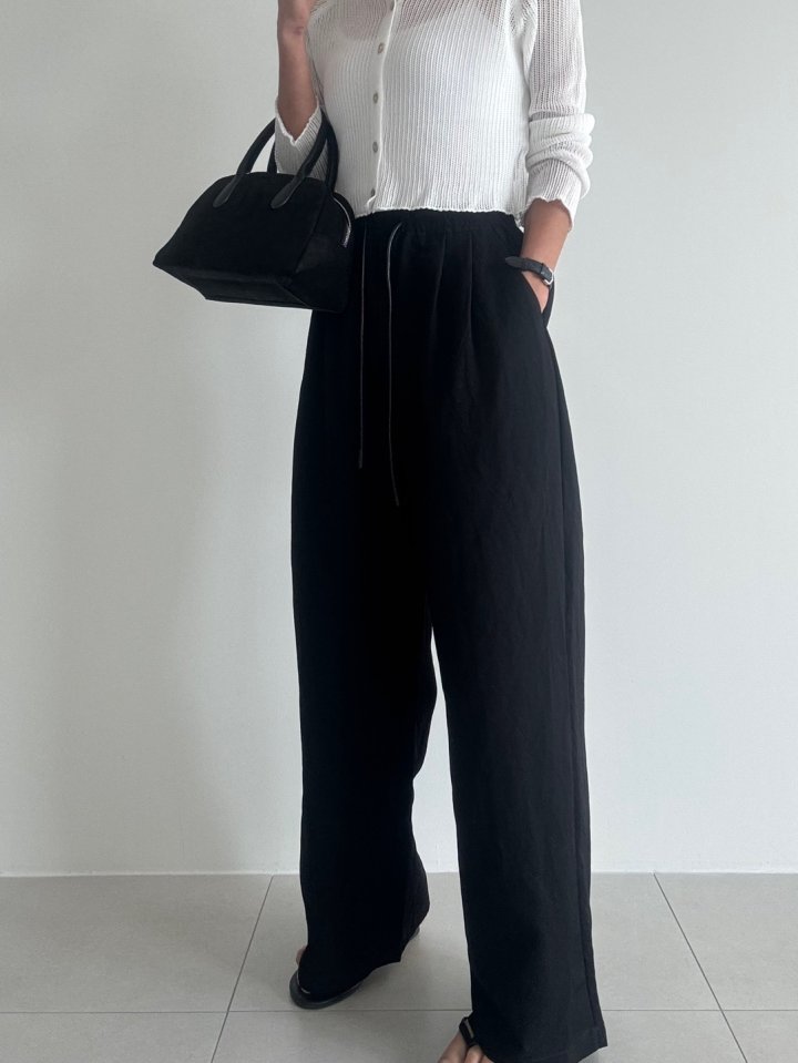 Ripple - Korean Women Fashion - #momslook - Carrie Banding Slacks - 5