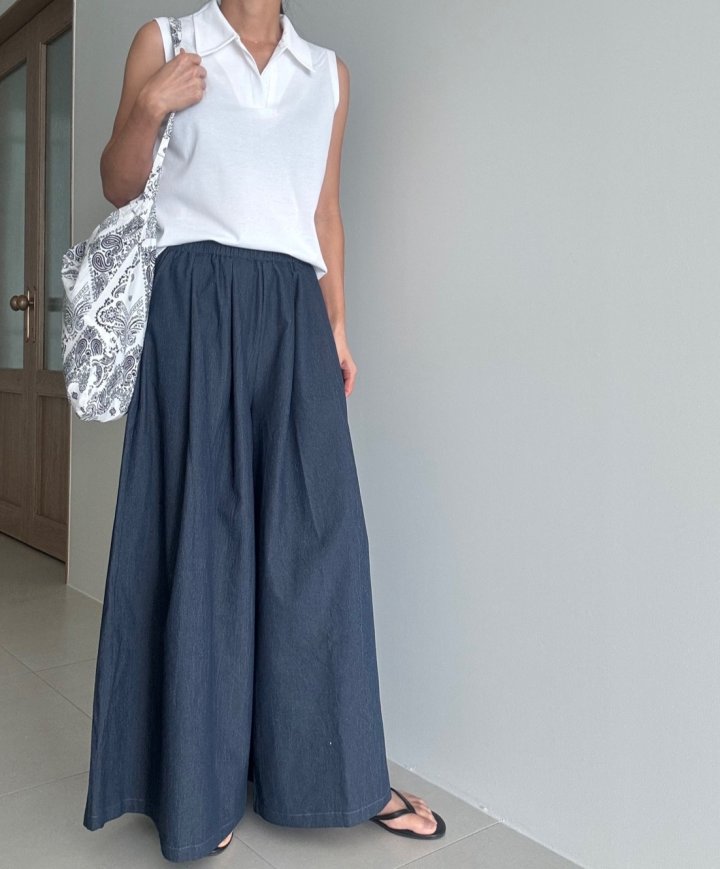 Ripple - Korean Women Fashion - #pursuepretty - Flare Wide Pants - 3