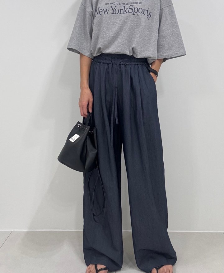 Ripple - Korean Women Fashion - #restrostyle - Double Pin-tuck Pants - 2