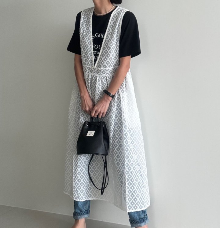 Ripple - Korean Women Fashion - #romanticstyle - Bale One-piece - 2