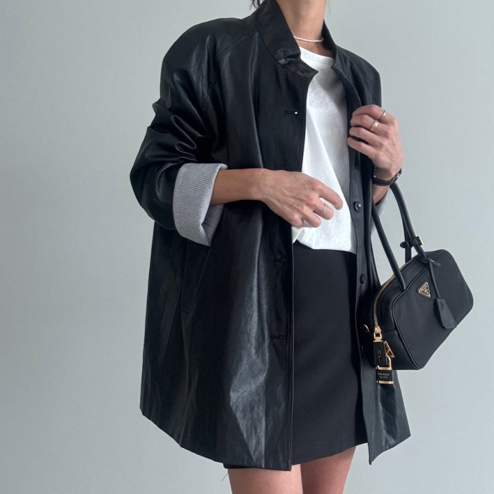 Ripple - Korean Women Fashion - #romanticstyle - Vegan Jacket