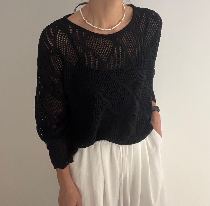 Ripple - Korean Women Fashion - #thelittlethings - Lace Knit - 5