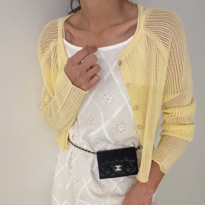 Ripple - Korean Women Fashion - #thelittlethings - Creamy Cardigan