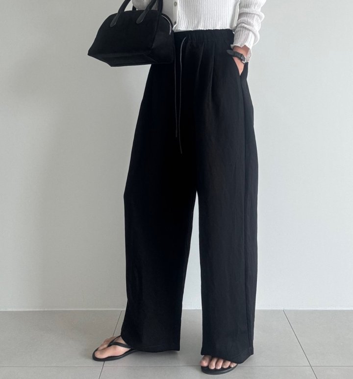 Ripple - Korean Women Fashion - #womensfashion - Carrie Banding Slacks - 6