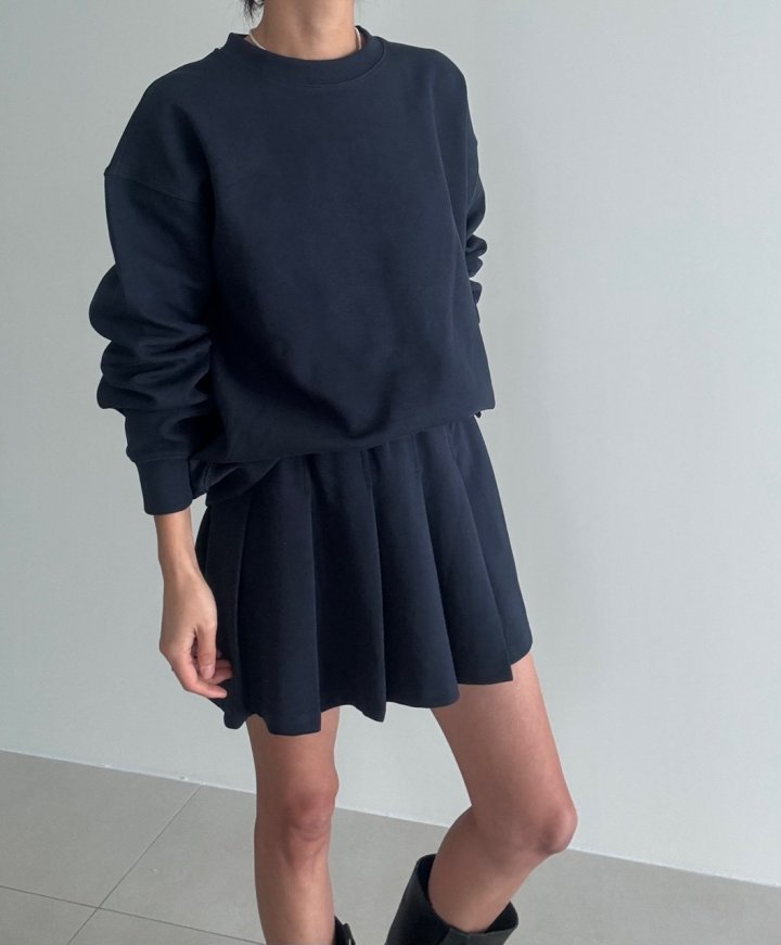 Ripple - Korean Women Fashion - #womensfashion - Pure Top Pintuck Skirt Training Set - 7