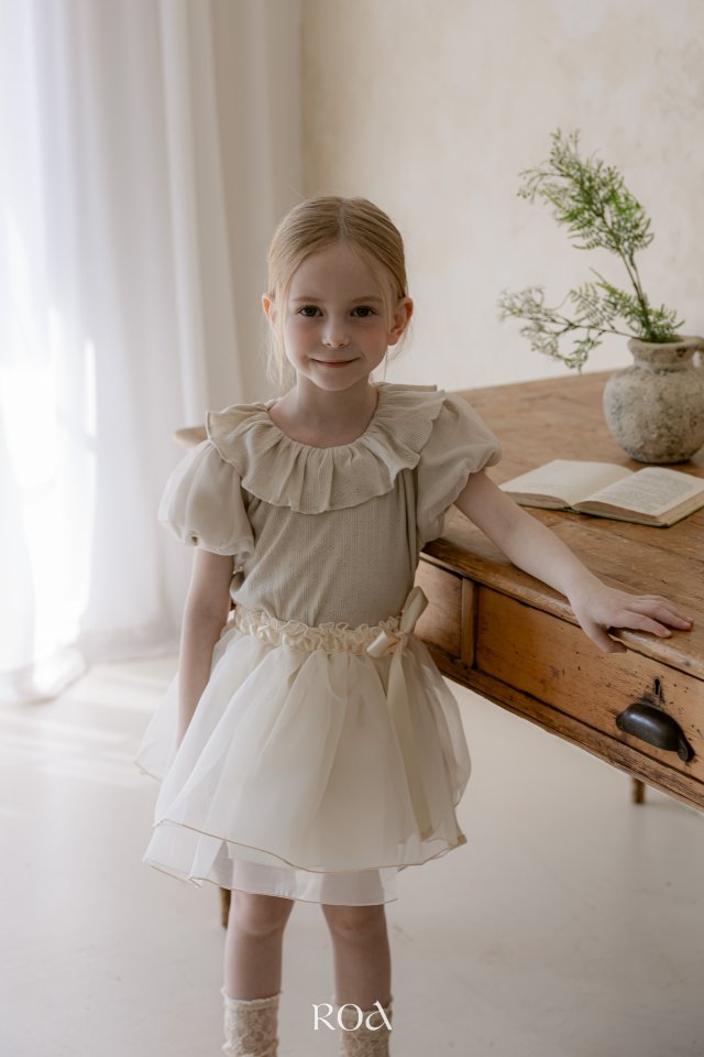Roa - Korean Children Fashion - #childofig - Charlotte Tee - 5