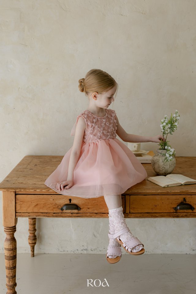 Roa - Korean Children Fashion - #childofig - Ruby One-piece - 8