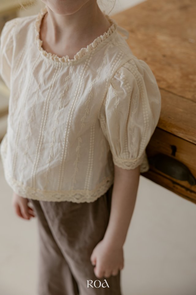 Roa - Korean Children Fashion - #childrensboutique - Kinto Blouse