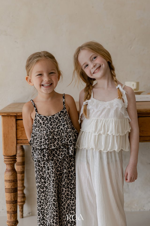 Roa - Korean Children Fashion - #childrensboutique - Pleated Set - 2