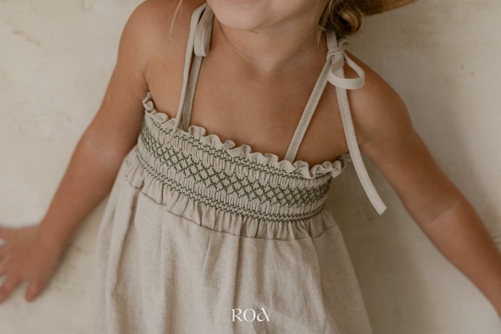 Roa - Korean Children Fashion - #discoveringself - Shirred Jumpsuit - 7