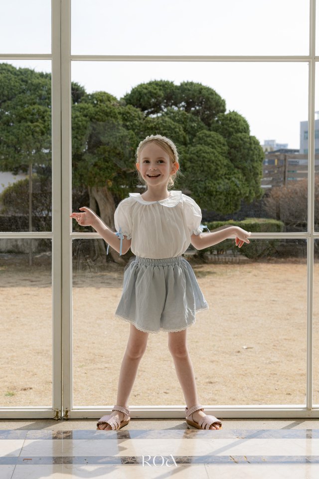 Roa - Korean Children Fashion - #kidsshorts - Lala Blouse
