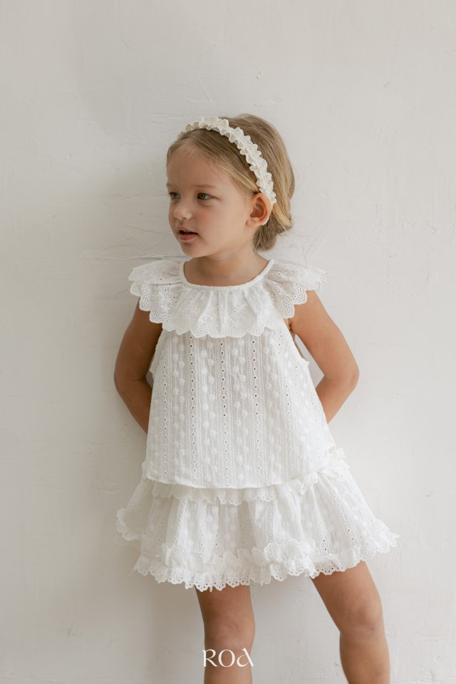 Roa - Korean Children Fashion - #kidsshorts - Pure Set - 3