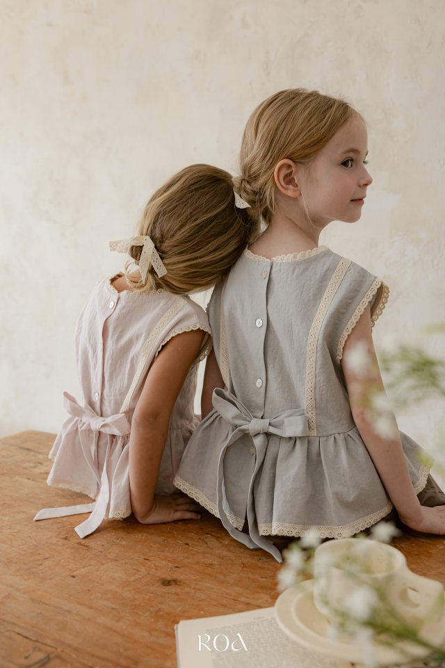 Roa - Korean Children Fashion - #kidsstore - Jennie Blouse - 4