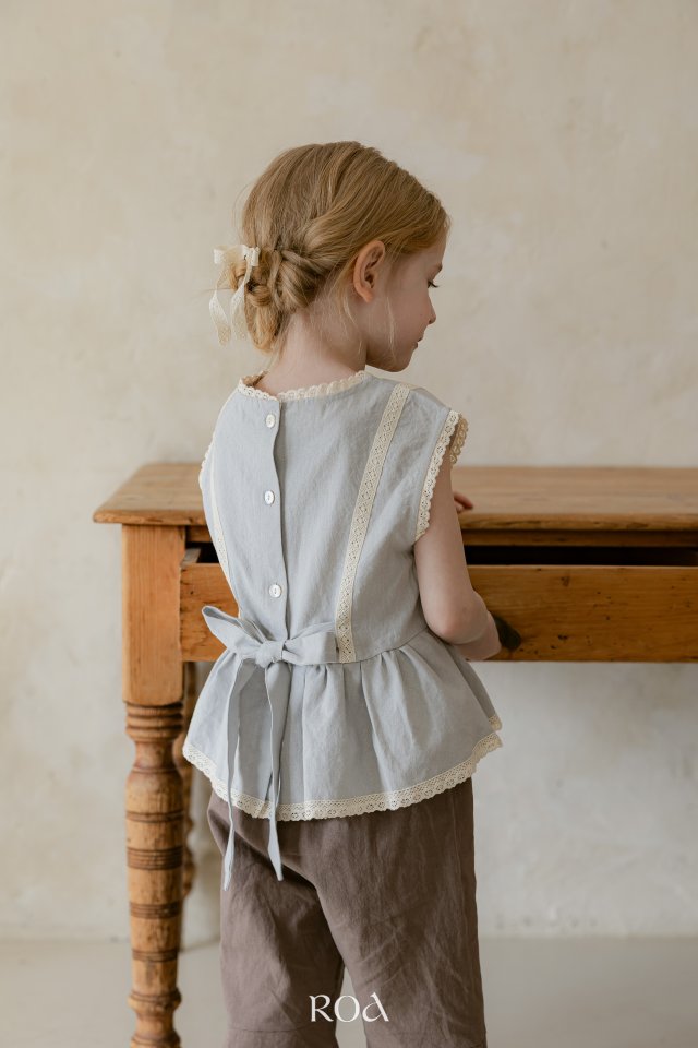 Roa - Korean Children Fashion - #magicofchildhood - Jennie Blouse - 7