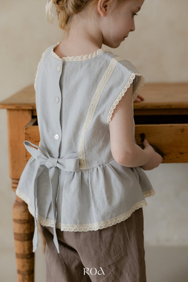 Roa - Korean Children Fashion - #minifashionista - Jennie Blouse - 8