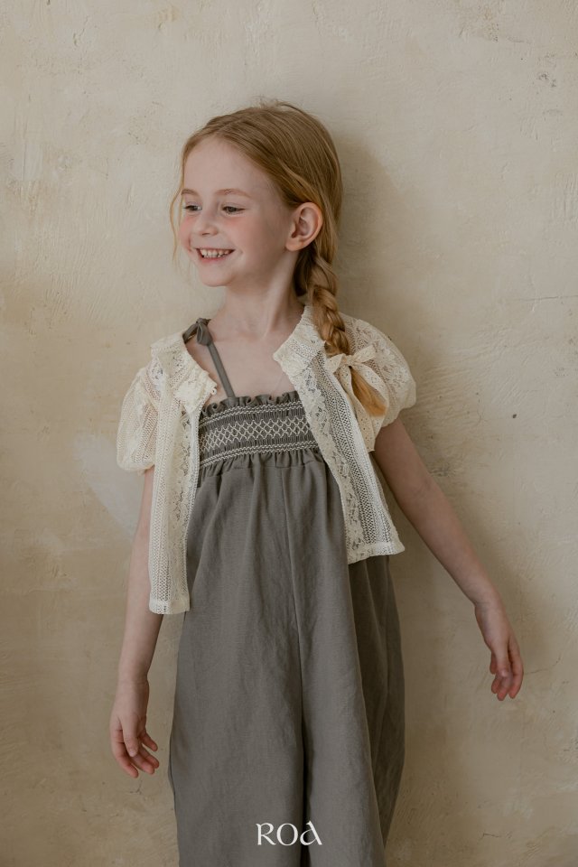 Roa - Korean Children Fashion - #todddlerfashion - Sharara Cardigan