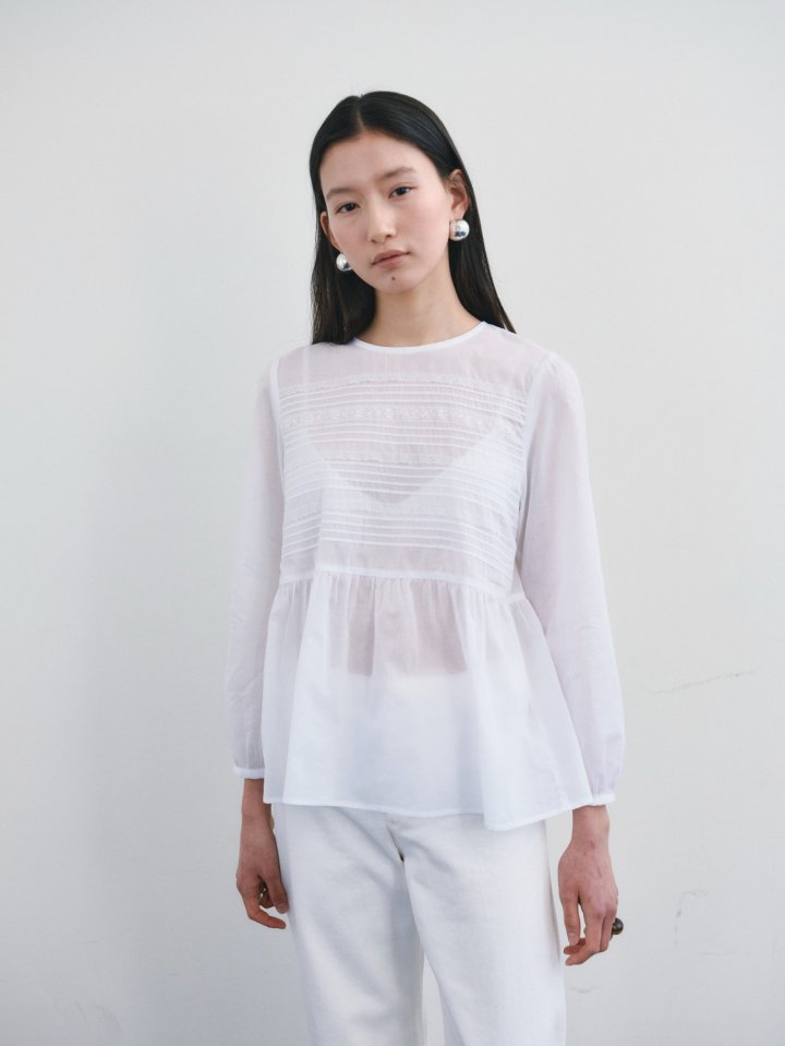 Roomk - Korean Women Fashion - #momslook - Poslin Blouse - 2