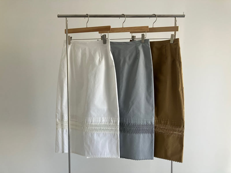 Roomk - Korean Women Fashion - #momslook - Pintuck Skirt - 11