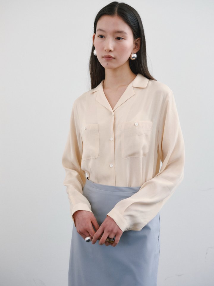 Roomk - Korean Women Fashion - #womensfashion - Silket Blouse - 4