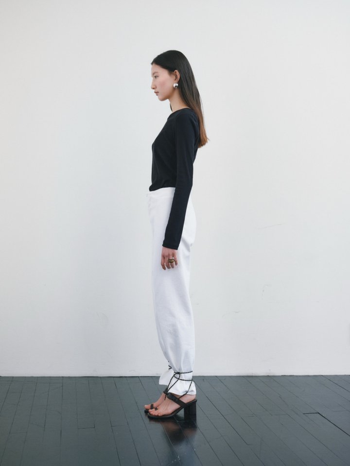 Roomk - Korean Women Fashion - #momslook - Fatigue Denim Pants - 7