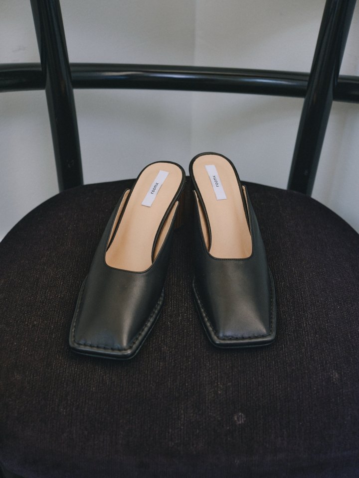 Roomk - Korean Women Fashion - #momslook - Square Mule - 2