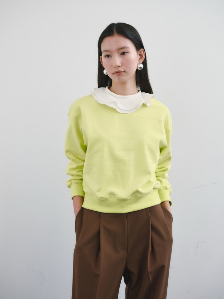 Roomk - Korean Women Fashion - #momslook - Sweat Sweatshirts - 11