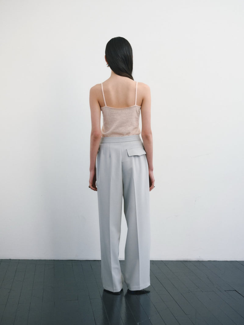 Roomk - Korean Women Fashion - #momslook - Slip Sleeveless Knit Top - 11