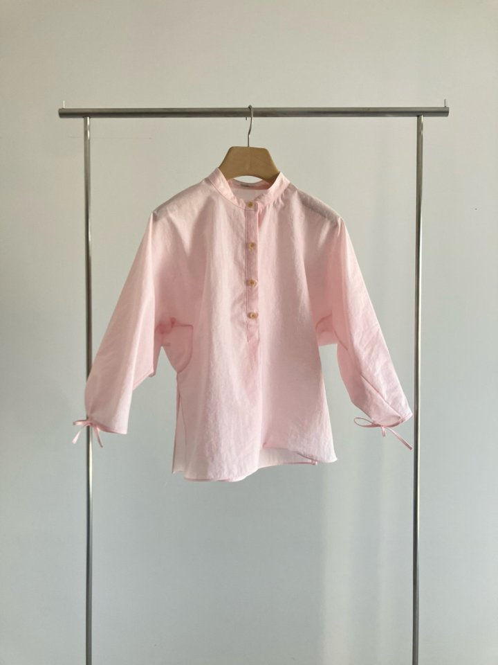 Roomk - Korean Women Fashion - #romanticstyle - Frame Blouse